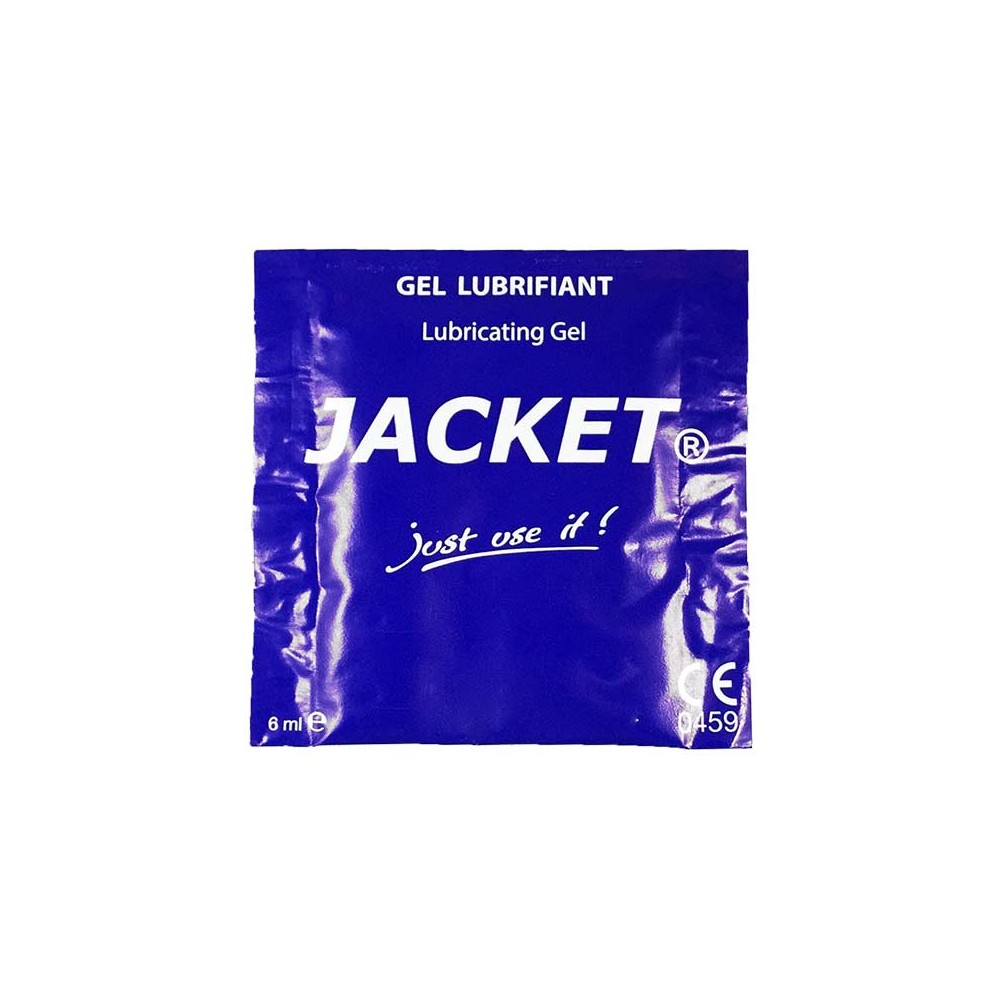 10 dosettes + 3 gratuites gel lubrifiant 6ml Jacket®